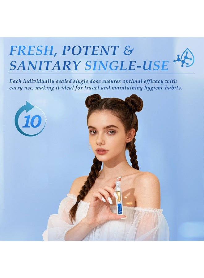 TVLV 377 Hyaluronic Acid Sodium Essence Liquid Deep Moisturizing, Reducing Dark Spots and Brightening - 10-Flask Essence Liquid - Image 3